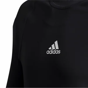 Adidas Alphaskin LS Tee Junior Schwarz – Silber 8