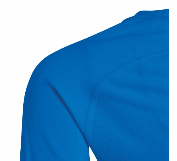 Adidas Alphaskin LS Tee Junior Blau – Silber 5