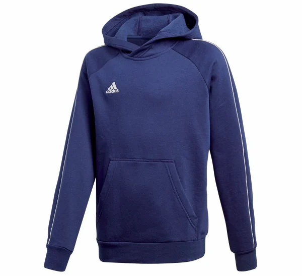 Adidas Core 18 Hoody Jr Marine – Weiß 1