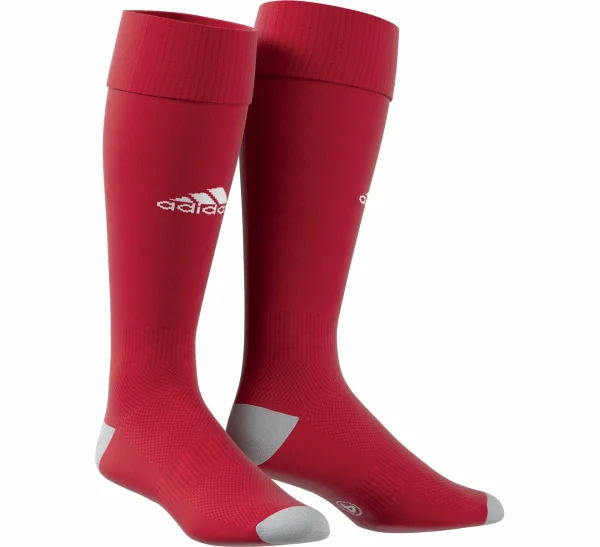 Adidas Milano 16 Socken Rot – Weiß – Grau 1