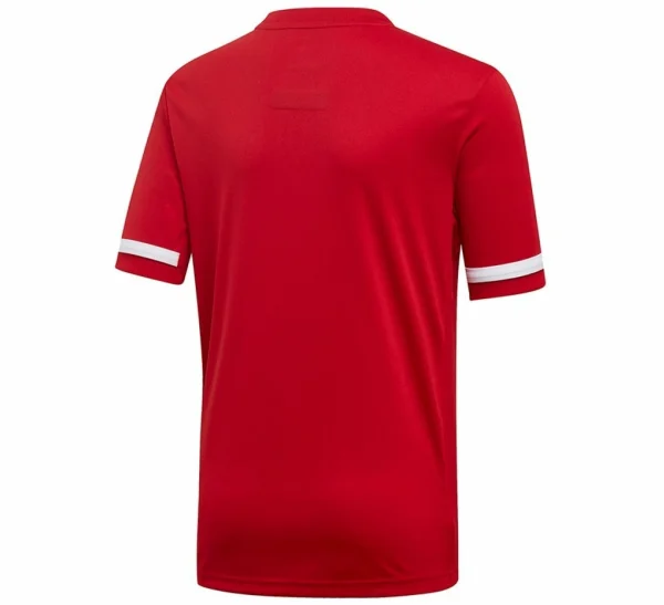 Adidas T19 Shirt Jungen Rot – Weiß 3