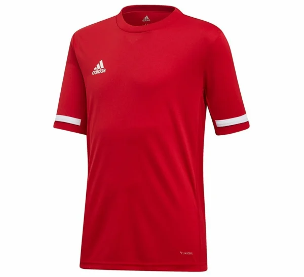 Adidas T19 Shirt Jungen Rot – Weiß 1