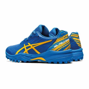 Asics Gel-Field Speed (GS) Hockeyschuh Kinder Blau – Orange 11