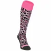 Brabo Cheetah Hockeysocken Kinder Hellrosa – Rosa – Schwarz 5