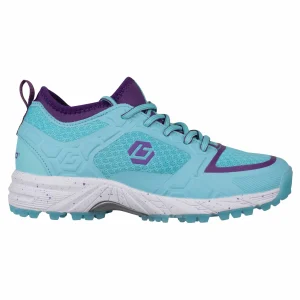 Brabo Elite Hockeyschuhe Kinder Mint Grün – Violett 13