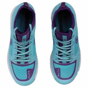 Brabo Elite Hockeyschuhe Kinder Mint Grün – Violett 19