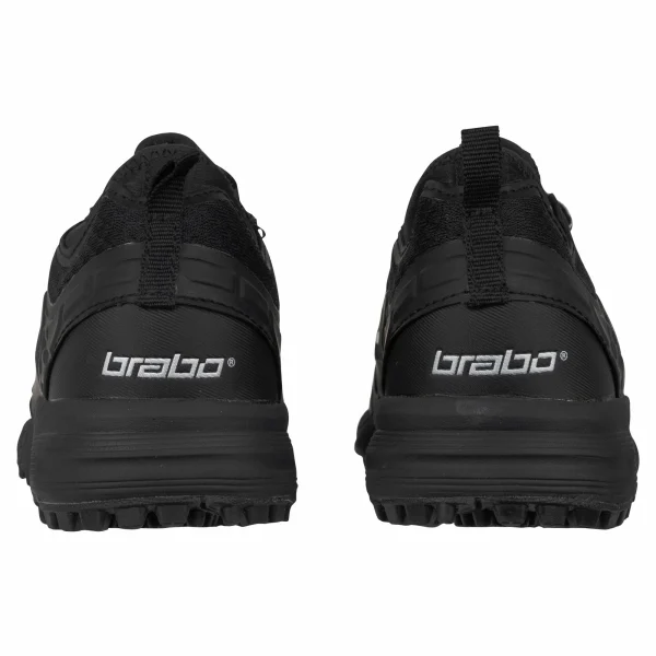 Brabo Elite Hockeyschuhe Kinder Schwarz – Weiß 8