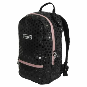 Brabo Fun Polka Hockey Rucksack Kinder Schwarz – Rosa 10