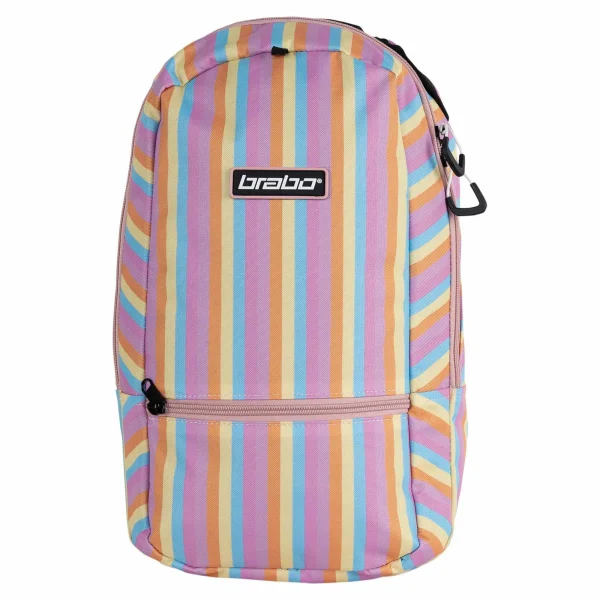 Brabo Fun Rainbow Hockey Rucksack Kinder Rosa – Blau – Gelb – Orange 1