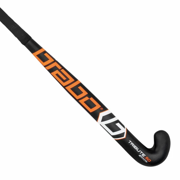 Brabo G-Force TC-30 Hockeyschläger Kinder Schwarz – Orange 1