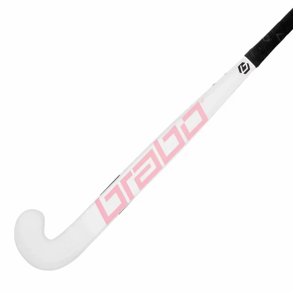 Brabo G-Force TC-30 Hockeyschläger Kinder Weiß – Rosa 3