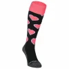 Brabo Hearts Hockeysocken Kinder Schwarz – Rosa – Grau 5