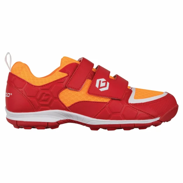 Brabo Hockeyschuhe Kinder Orange – Rot 4