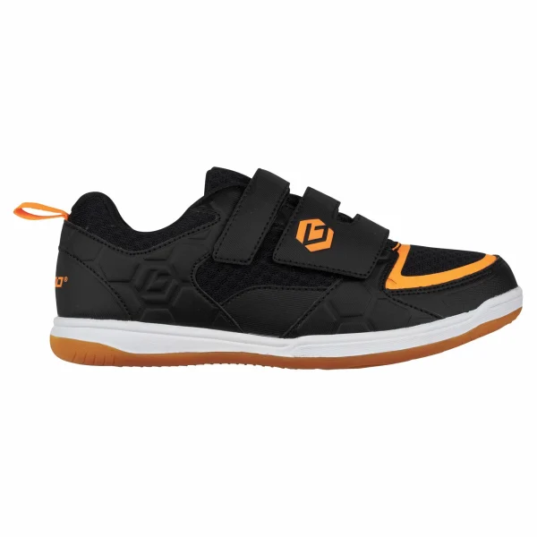 Brabo Indoor Hockeyschuhe Kinder Schwarz – Orange 4