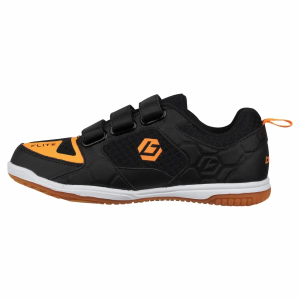 Brabo Indoor Hockeyschuhe Kinder Schwarz – Orange 5