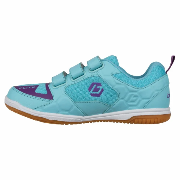 Brabo Indoor Hockeyschuhe Kinder Mint Grün – Violett 5