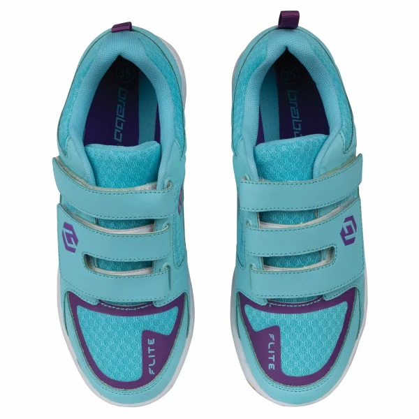 Brabo Indoor Hockeyschuhe Kinder Mint Grün – Violett 7