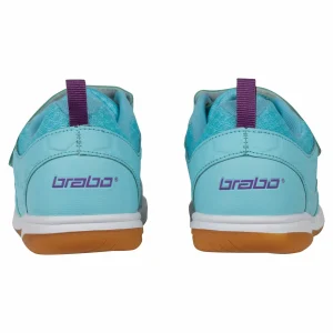 Brabo Indoor Hockeyschuhe Kinder Mint Grün – Violett 21