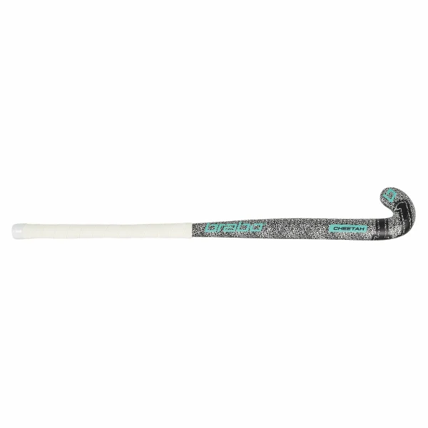 Brabo O’Geez Cheetah Hockeyschläger Kinder Schwarz – Weiß – Mint Grün 5