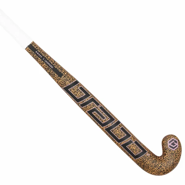 Brabo O’Geez Leopard Hockeyschläger Kinder Braun – Schwarz – Rosa 1