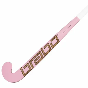 Brabo O’Geez Leopard Hockeyschläger Kinder Braun – Schwarz – Rosa 11