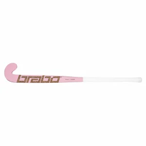 Brabo O’Geez Leopard Hockeyschläger Kinder Braun – Schwarz – Rosa 15