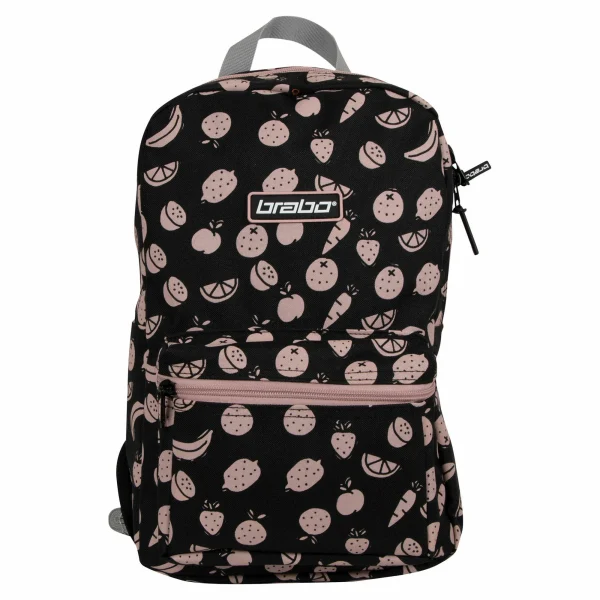 Brabo Storm Hockey Rucksack Kinder Schwarz – Rosa 1