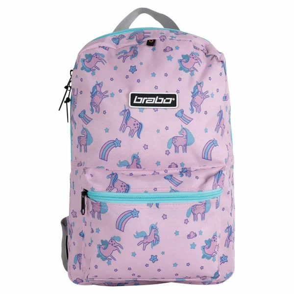 Brabo Storm Unicorn Hockey Rucksack Kinder Rosa – Blau 1