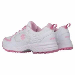 Brabo Tribute Hockeyschuhe Kinder Weiß – Rosa 11