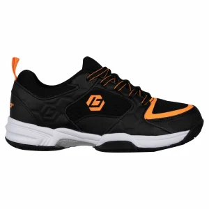 Brabo Tribute Indoor Hockeyschuhe Kinder Schwarz – Orange 13