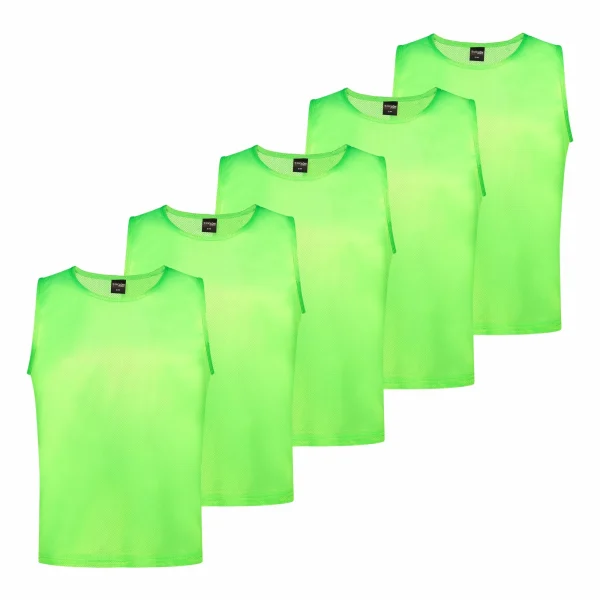 Ciclón Sports Training Bib (5-Pack) Grün 1