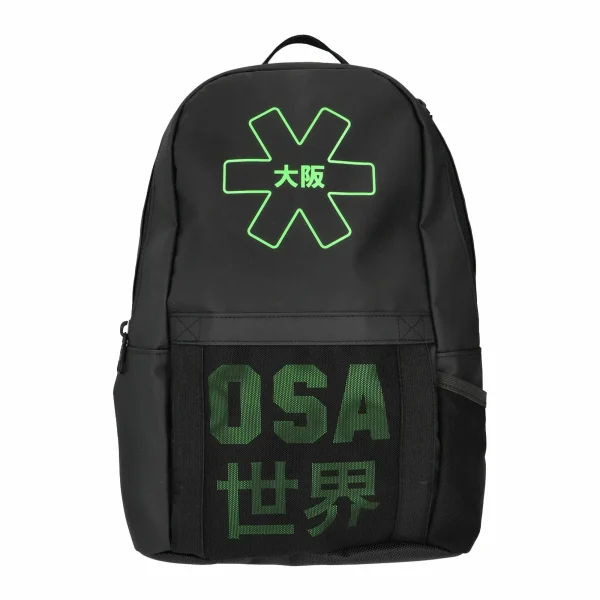 Osaka Pro Tour Compact Rucksack Schwarz – Grün 1