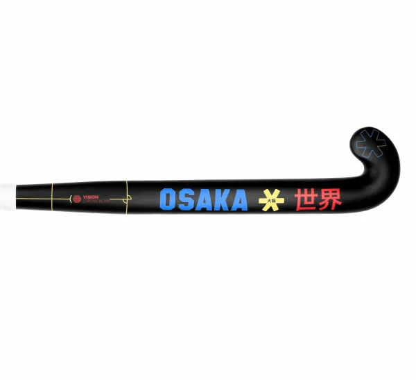 Osaka Vision GF Hockeyschläger Kinder Schwarz – Weiß – Blau – Gelb 3