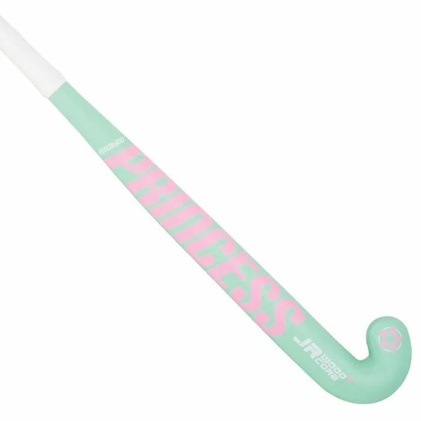 Princess Woodcore Hockeyschläger Kinder Mint Grün – Rosa 1