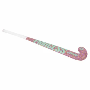 Princess Woodcore Hockeyschläger Kinder Violett – Gelb – Grün 21