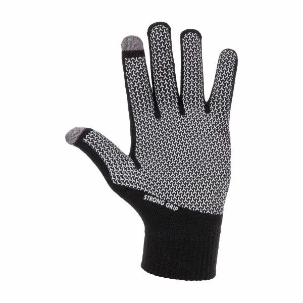 Reece Knitted Ultra Grip Handschuhe Schwarz 4