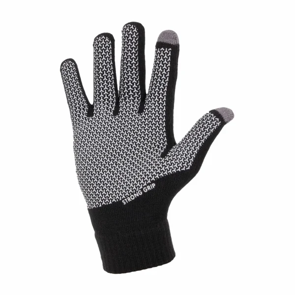 Reece Knitted Ultra Grip Handschuhe Schwarz 5