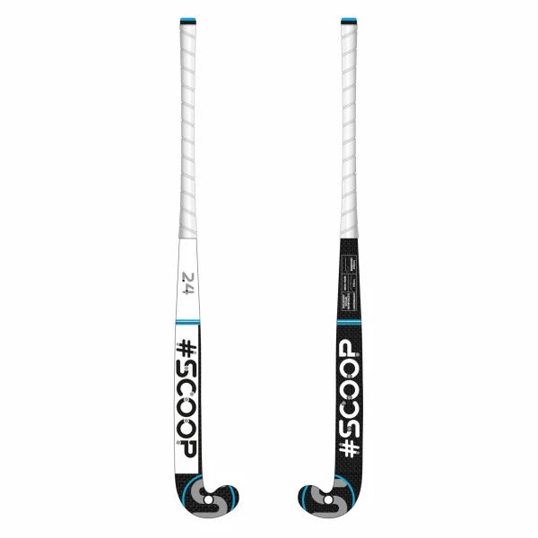 Scoop WDN Indoor Hockeyschläger 32″ Kinder Weiß – Schwarz – Blau 1